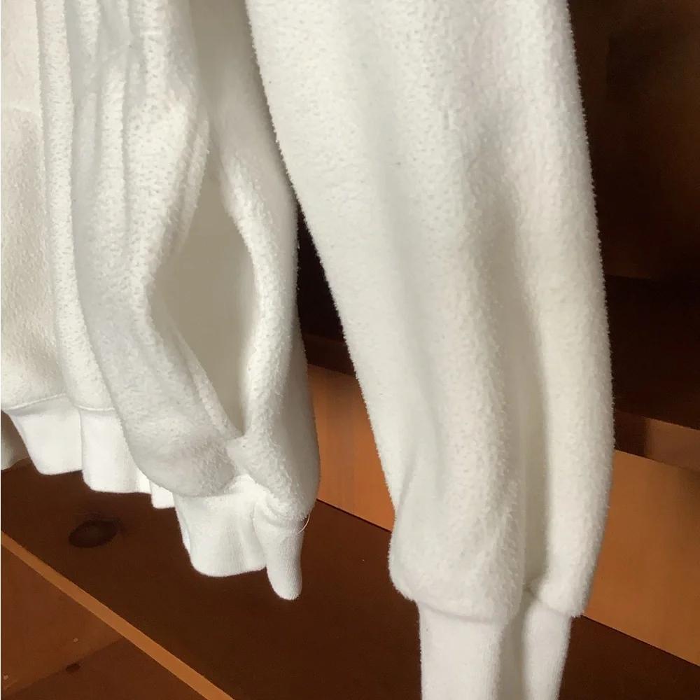 Vintage Mountain Gear Quarter Zip Fleece Pullover | 90s Outdoor Hiking Sweater X - Picture 5 of 12